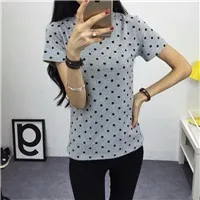 2016-Women-T-shirt-Dot-Free-Shipping-Spring-Summer-and-Autumn-Style-Female-Clothes