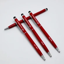 Карманный миниатюрный стилус 50 шт. в партии, настраиваемый с вашим текстовый логотип и брендовые черные чернила или синие чернила на ваш выбор