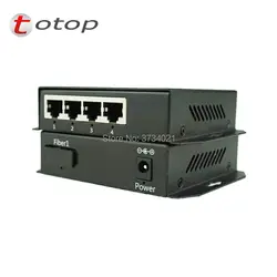 100 м 2F4E одномодовый волоконно-оптический media converter rj45 sc конвертер