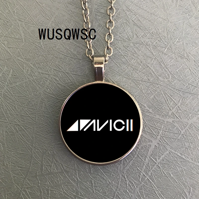 WUSQWSC A подвеска в виде креста Avicii логотип ювелирные изделия DJ Тим Bergling стекло
