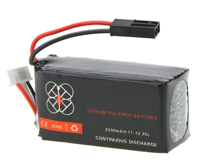 1pcs High Quality Upgrade Lipo Battery 11 1V 2500mah 20C for Parrot AR Drone 2 0