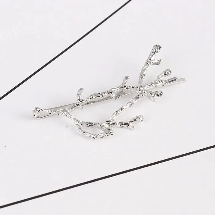 Women Tree Branch Shape Hair Clip Hairpin Fashion Silver, Gold Daily Life, Gift, Party, etc Hair Accessory