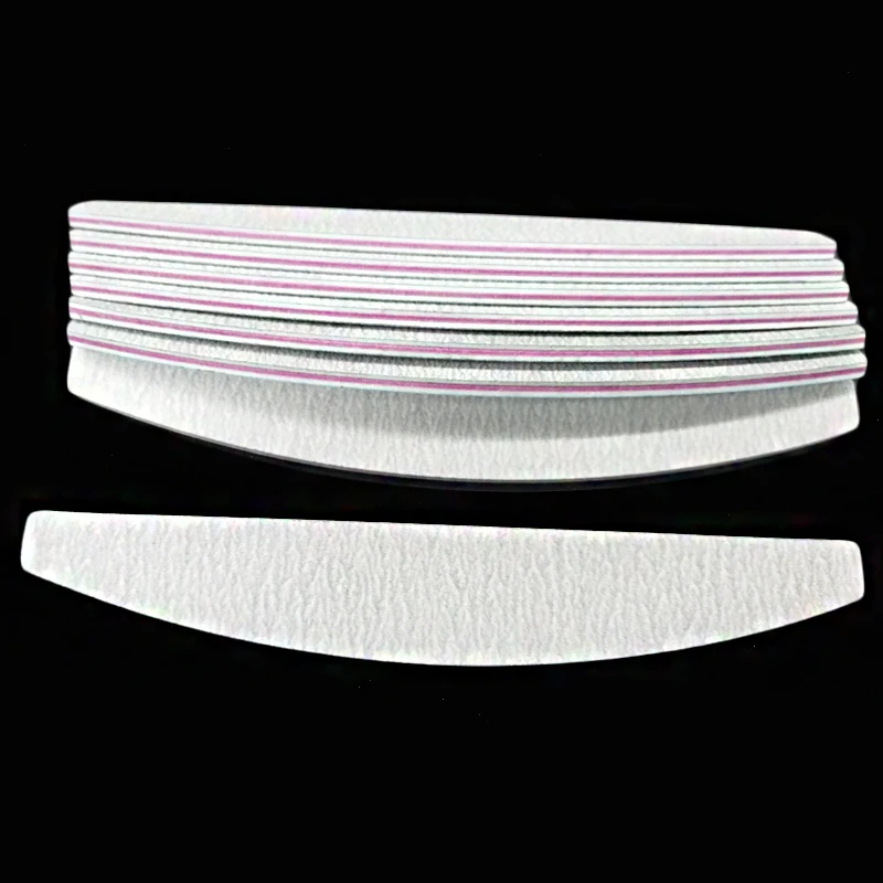 50 шт шлифовальные пилки для ногтей 100/180 маникюрные пилки для полировки ногтей и буфера профессиональные салонные ногти инструменты для дизайна красота