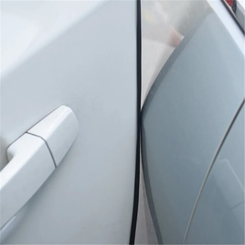 5M Car Door Protector Rubber Strips Car Styling Anti Collision Strip Door Edge Guard Side Mouldings Strip Scratch Protector