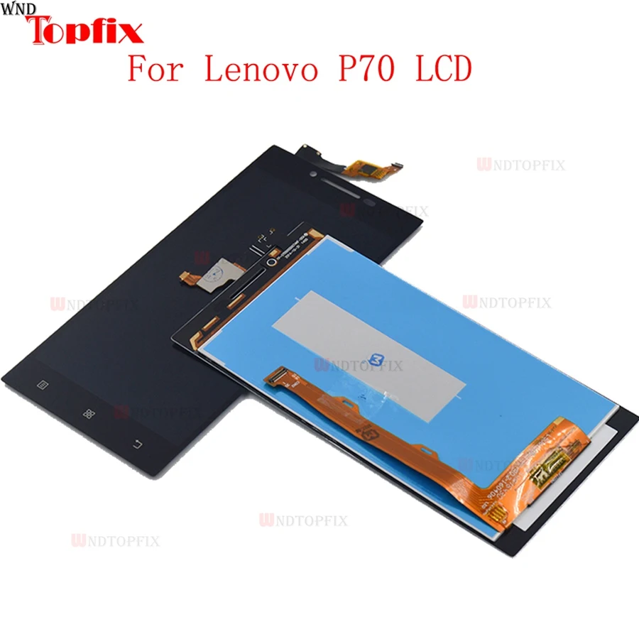In Stock 5.0Inch LCD For Lenovo P70 100%Tested LCD Display Touch Screen Digitizer Assembly With Frame Replacement For Lenovo P70 (1)