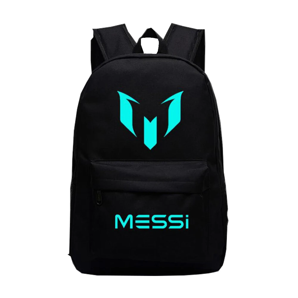 New Messi CR7 Lebron Scuola Zaini ChildrenCustom Fatto di Stampa della Lettera Incandescente Zaino Regalo Dei Capretti Borse di Formazione Dropshipping