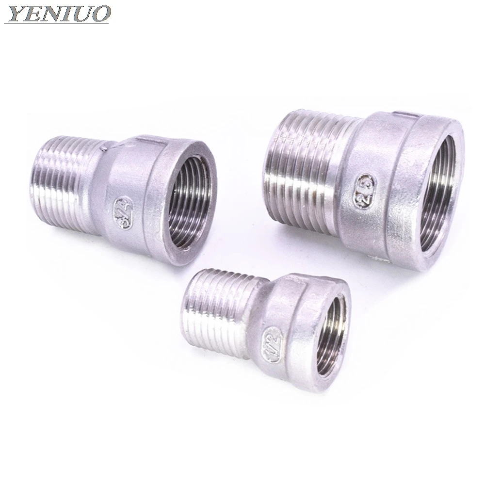 304 фитинги из нержавеющей стали 3/8 &quot1/2&quot 3/4 &quot1&quot 1 1/4 &quot1 1/2&quot BSP Штекерный