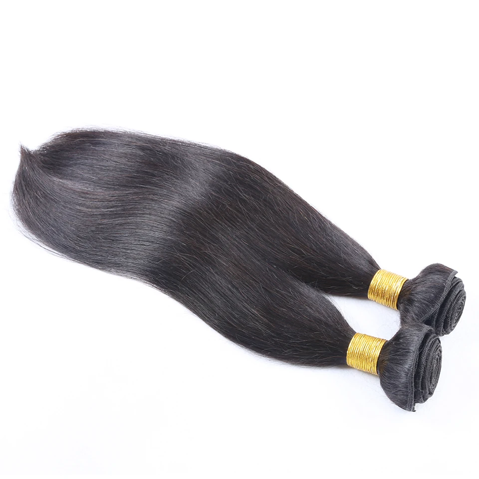 Peruvian Hair Straight Human Hair Weave Bundles Single Bundle 1 PC Thick Hair Brenda Remy Hair Weave Extensions 8-30 inches