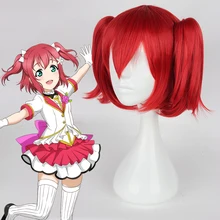 Аниме Love Live! Солнечном свете! Косплей парики рубиновый курозава косплей парик термостойкие искусственные волосы для париков Хэллоуин Карнавал Вечерние