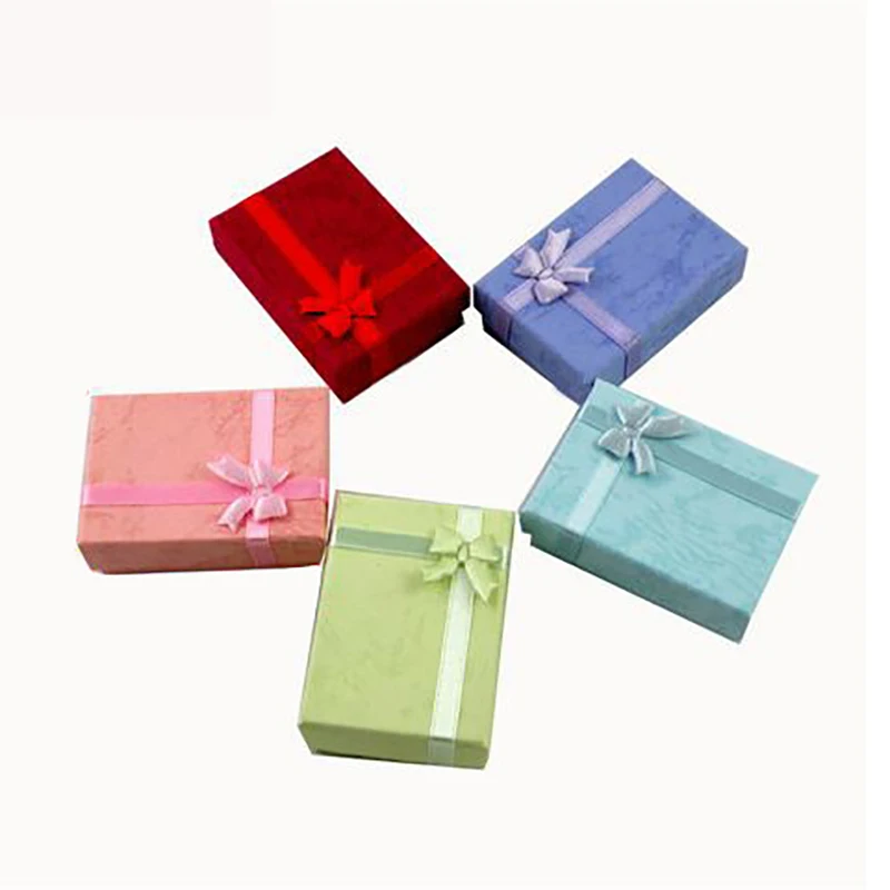 

20pcs/Lot Paper Jewelry Boxes For Jewelry Display-Rings, Small Watches, Necklaces, Earrings, Bracelet Gift Box By Random send