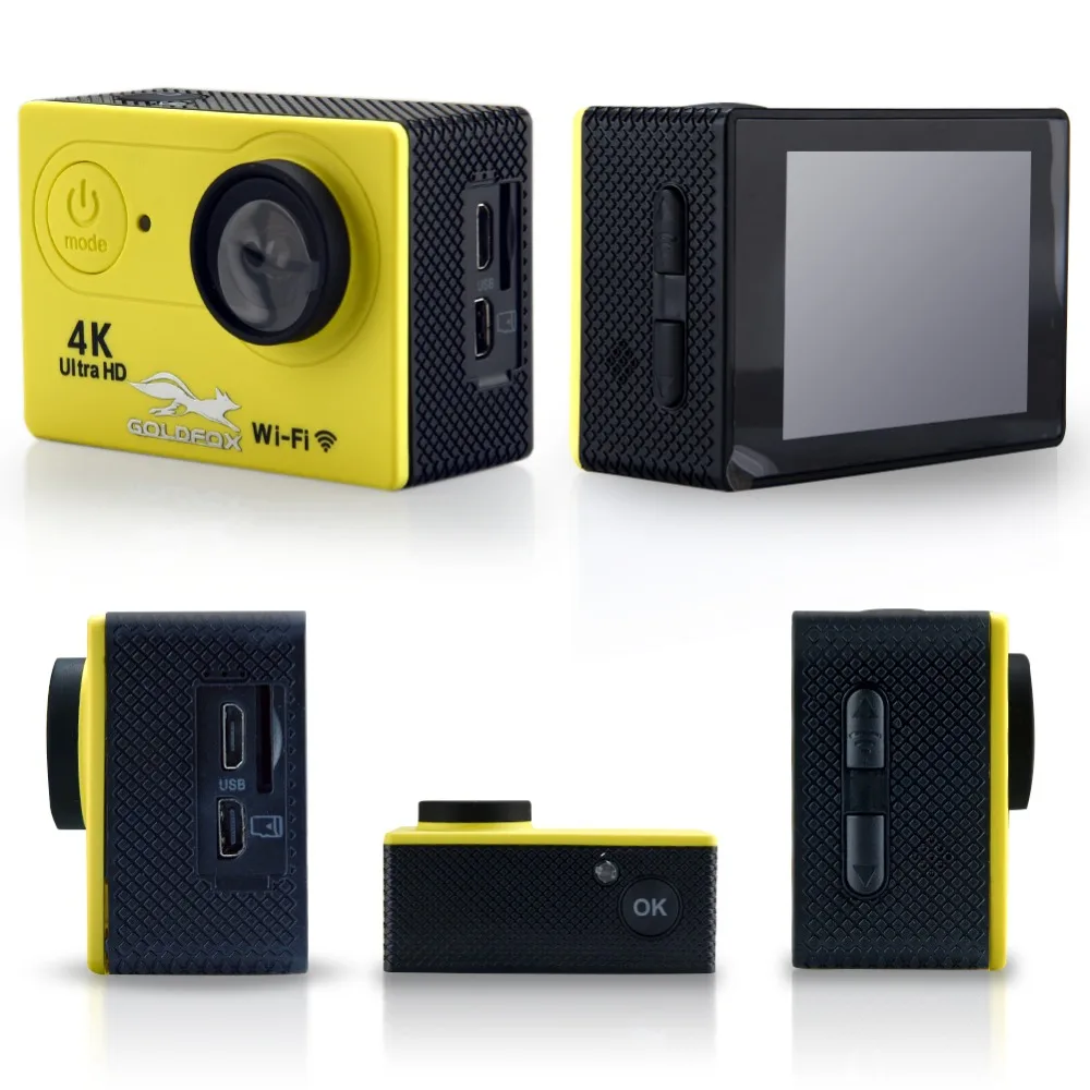 WiFi 2.0 170D 4K Action Camera HD
