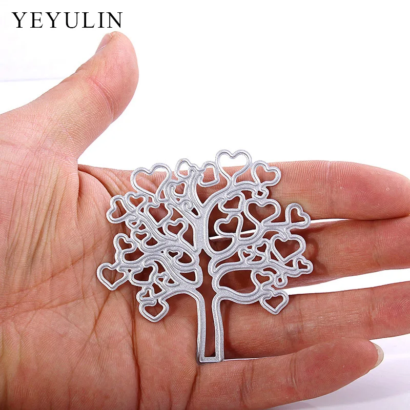 

Hollow Tree Metal Cutting Dies Template For Scrapbooking Stencils DIY Album Cards Embossing Die Cutter