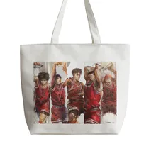 Slam dank Sakuragi Hanamichi сумка с персонажами аниме хозяйственная сумка Холщовая Сумка мультфильм милый подарок школьная сумка AN053