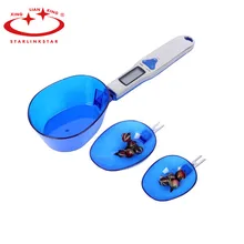 500g/01g Kitchen Scales Cooking Tools LCD Digital Volumn Food Scales Portable Electronic Spoon Ladle Scale Weights Cake Tool