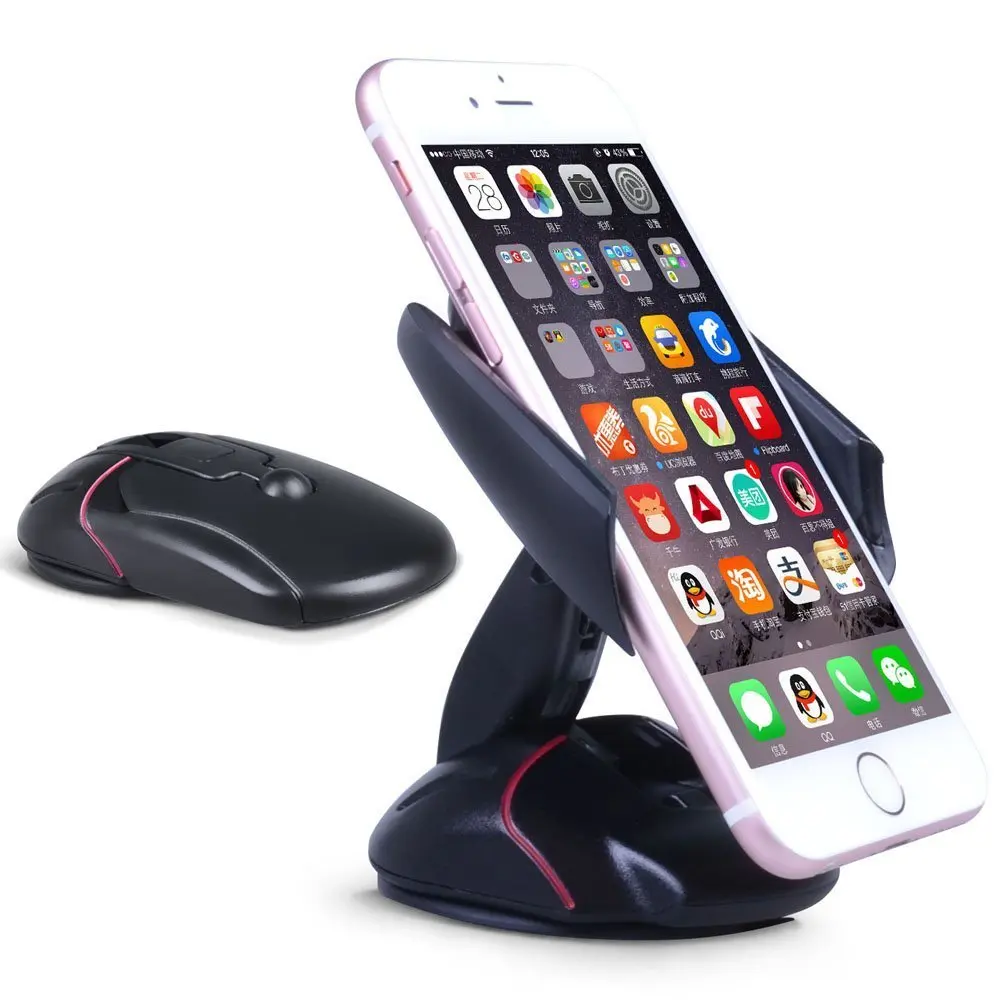 Mobile Mouse Shape Car Phone Holder Mount Bracket Stand