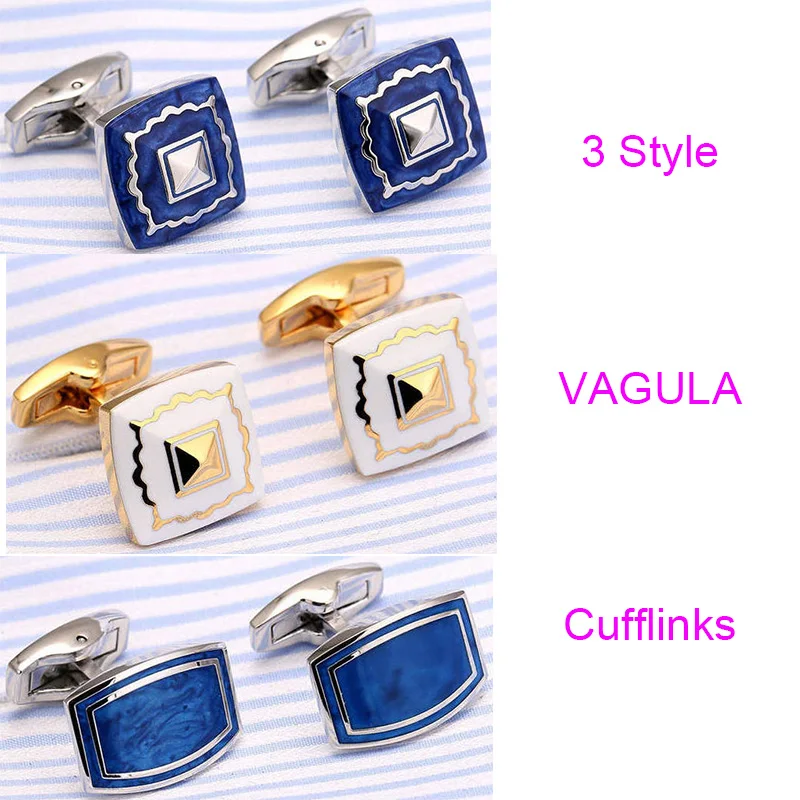 

VAGULA Men French Shirt Cufflinks Excellent Cuff links Hot Sale Lawyer wedding Gift Cufflings 168