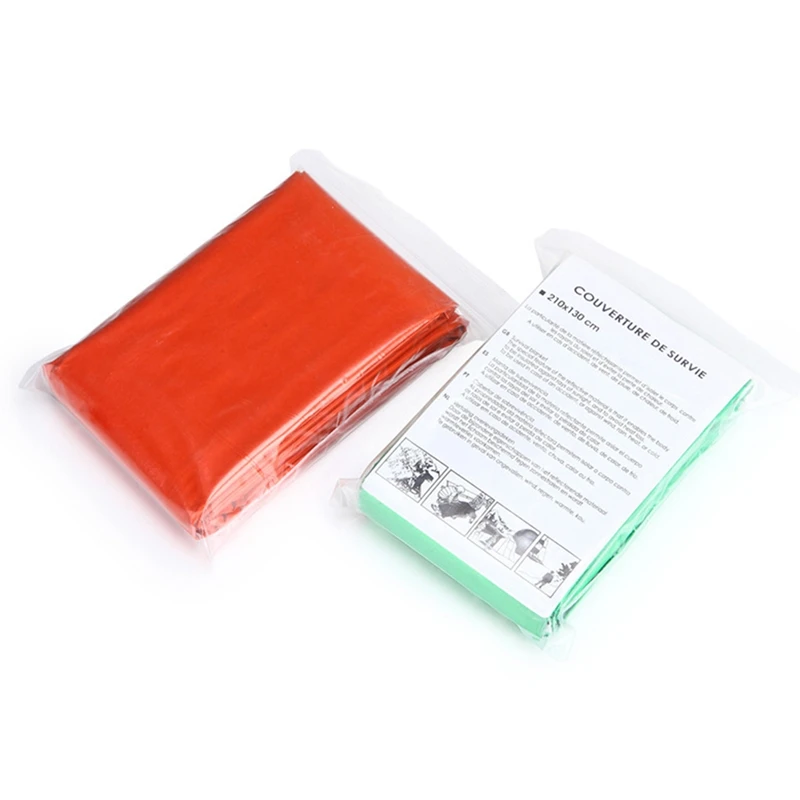 210*130CM Emergency Blanket blanket Outdoor Sunscreen Can Be Used repeatedly tear-proof Mat | Спорт и развлечения