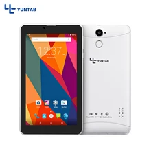 Yuntab 7 inch 3G Unlocked Smartphone Tablet PC 1GB+8GB Android 5.1 MTK8321 Quad Core IPS 1024*600 Google Tablet GPS Bluetooth