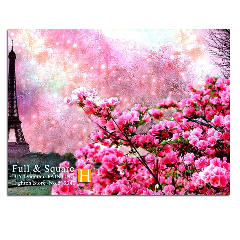 Online Eiffel Tower Rubik S Cube Diamond Painting Mosaic Rose Online Eiffel Tower Rubik S Cube Diamond Painting Mosaic Rose Pink Flowers Cross Sch Needlework 5d Embroidery Flower Patches Aliexpress