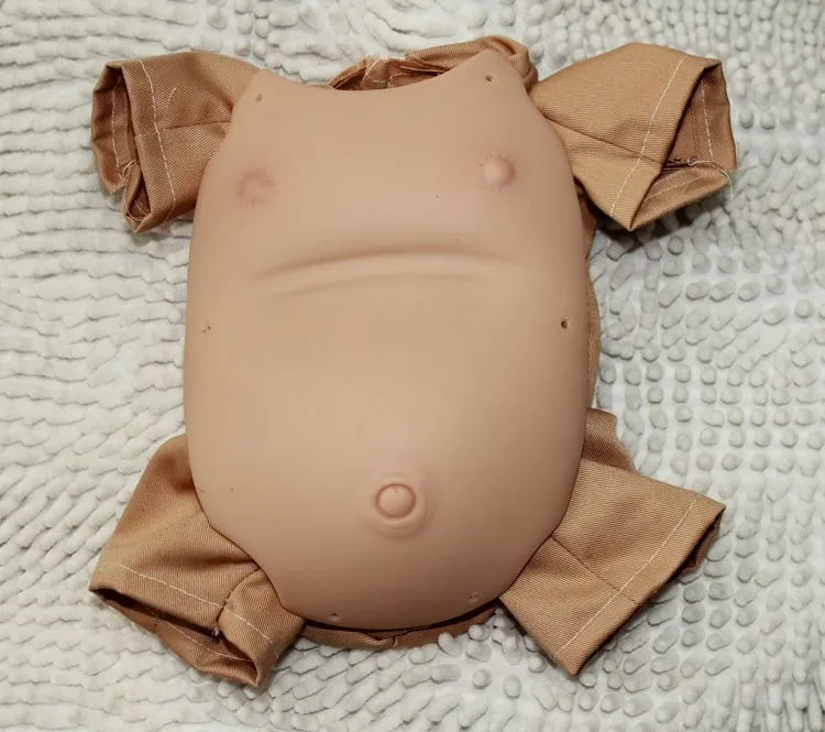 

20-22 inch silicone vinyl soft alive reborn baby doll kits belly plates body sets accessories for sale