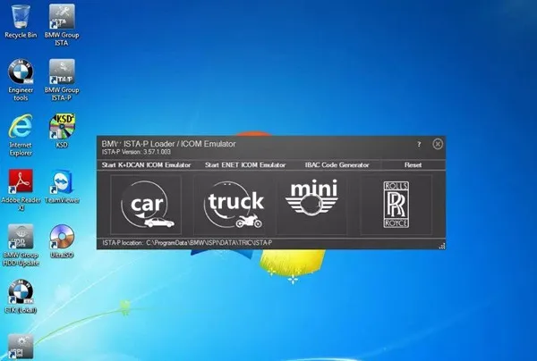  Top 2019 icom für BMW ICOM A2/A3 Software in ICOM SSD Software für BMW ICOM ISTA/D (418) & ISTA/P (