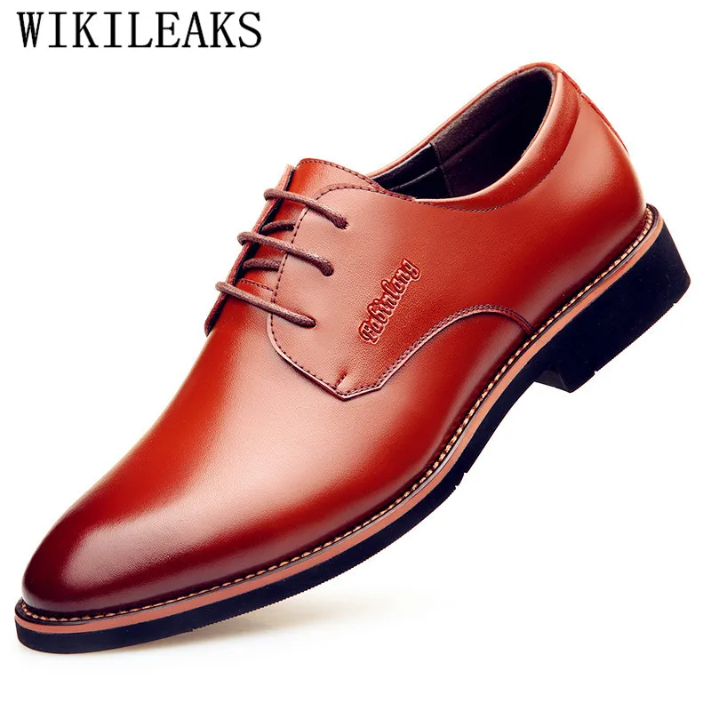 2022 Designer Luxury Brand Mens Dress Shoes Genuine Leather Pointed Toe