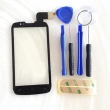 For S4502 Touch Screen Digitizer For DNS S4502 DNS-S4502 S4502M Highscreen boost Cloudfone Thrill430X innos D9 D9C + tools
