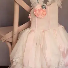 Платье-линии цветы платья кружева и тюль для подружек невесты платье цветы многоуровневое-line детские Vestidos феста LD1660