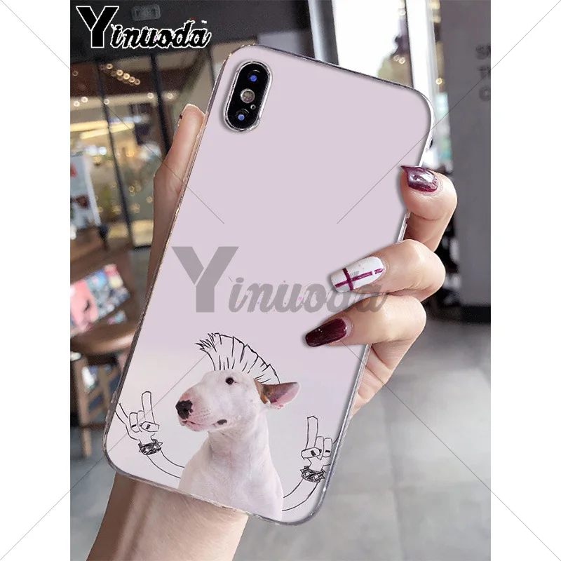 Yinuoda bullterrier bull terrier dog Novelty Fundas Phone Case Cover for iPhone X XS MAX 6 6S 7 7plus 8 8Plus 5 5S XR Yinuoda bullterrier bull terrier dog Novelty Fundas Phone Case Cover for iPhone X XS MAX 6 6S 7 7plus 8 8Plus 5 5S XR