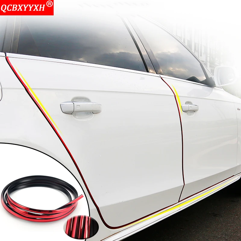 Car Styling Plating Car Body Protector Strip Car Door Protection Trim