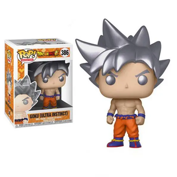 Funko Pop Dragon Ball Супер SAIYAN GOKU Коллекционная модель детские игрушки FRIEZA GREAT VEGETA APE фигурка игрушка для мальчика - Цвет: Box