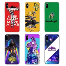 Game Fortnite Battle Royale Unicorn Hard PC Phone Case For iPhone 8 8 Plus 7 7 Plus 6 6s Plus 5 5s SE X 10 Phone Bags Cover