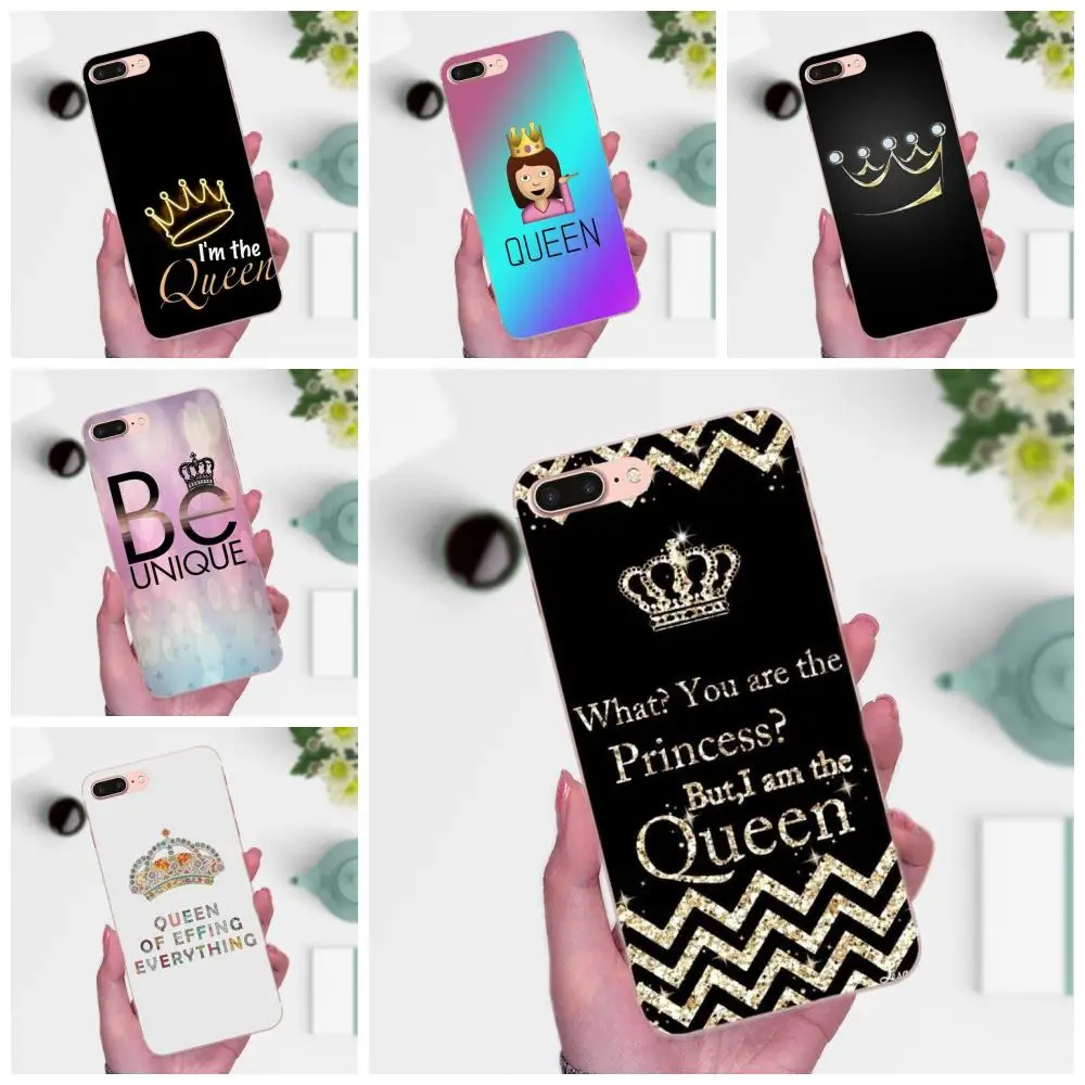 cheap Princess Queen King Crown Soft Mobile For LG G4 G5 G6 K4 K7 K8 K10 2017 V10 V20 V30 Stylus Nexus 5 5X G2 G3 mini spirit