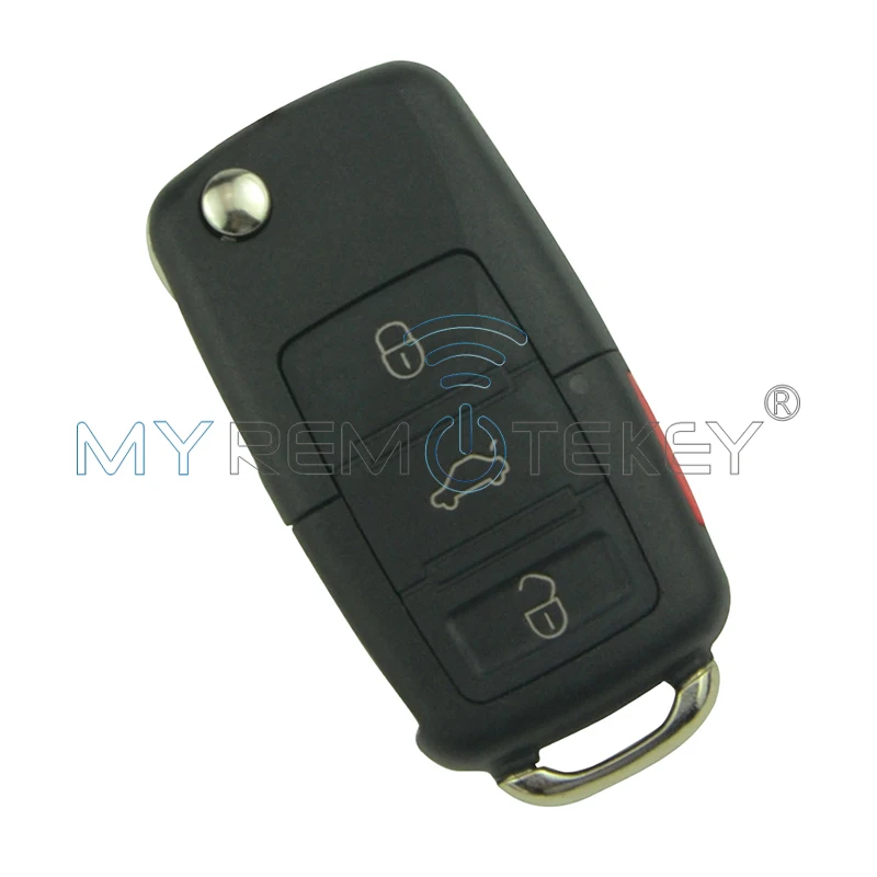 1J0 959 753T дистанционный ключ HU66 315Mhz 4 кнопки для VW Bora Jetta Golf Passat для Skoda для Seat 1999 2000 2001 Remtekey