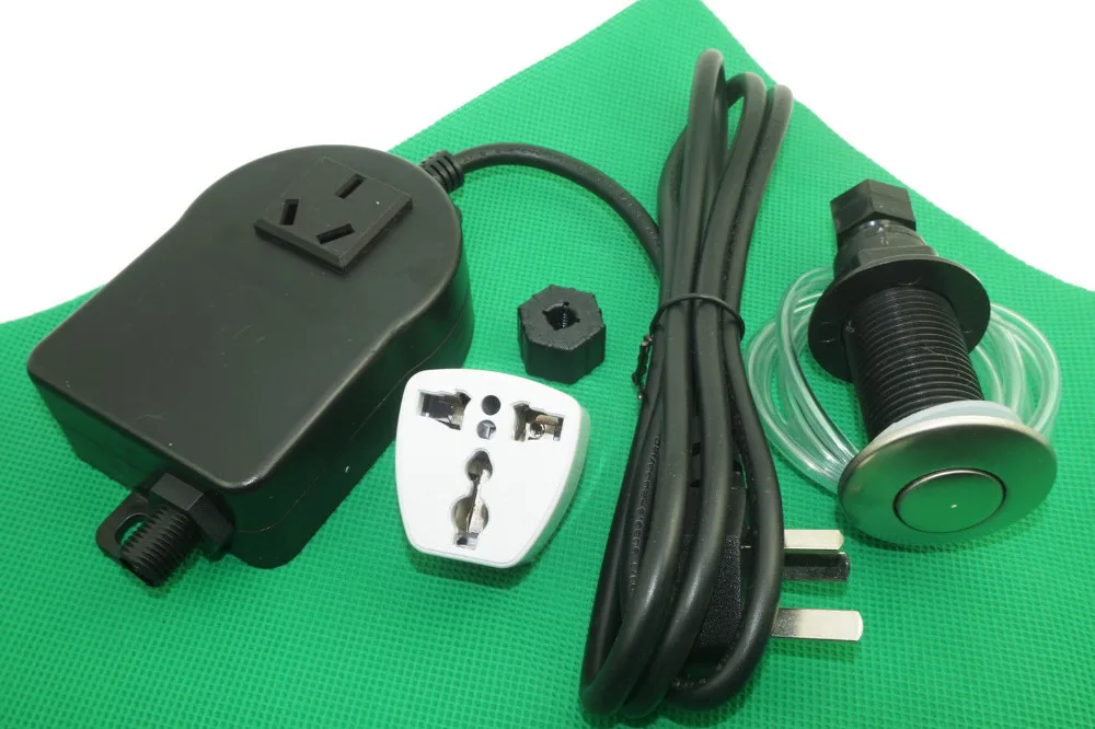 110v 230vac 13a Socket Air Switch For Spa Waste Garbage Disposal