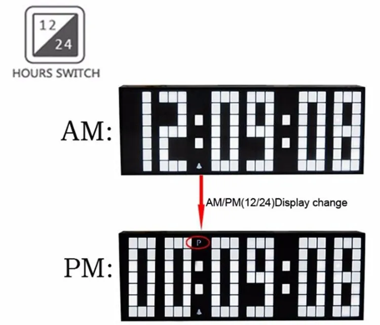 Kosda светодиодный 3D настенные часы цифровой Настольный будильник Современный Дизайн Электронный Секундомер модный Настольный таймер термометр ночник