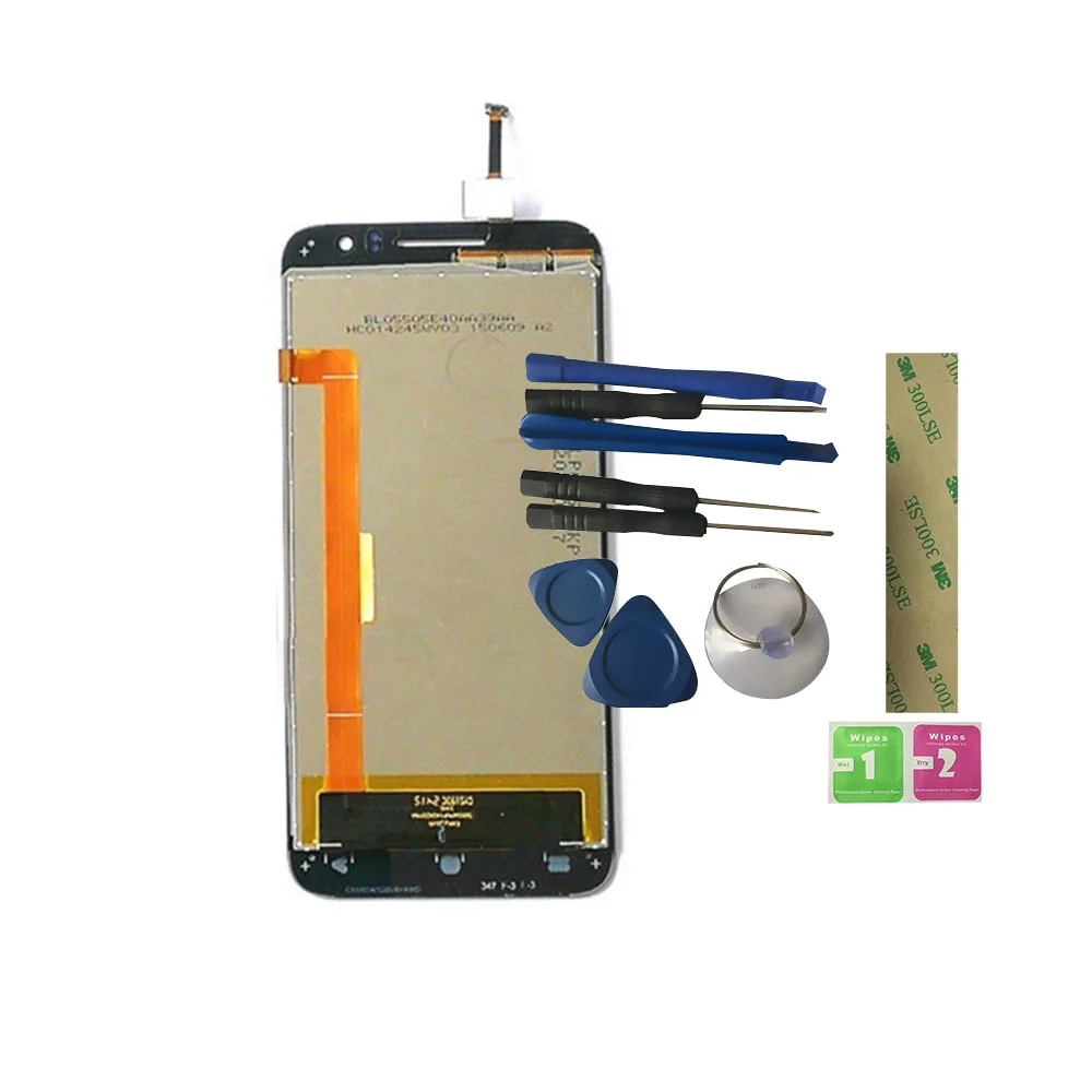 

RYKKZ For G-PLUS F66 LCD Display With Touch Screen Digitizer Replacement With Tools With 3M Sticker