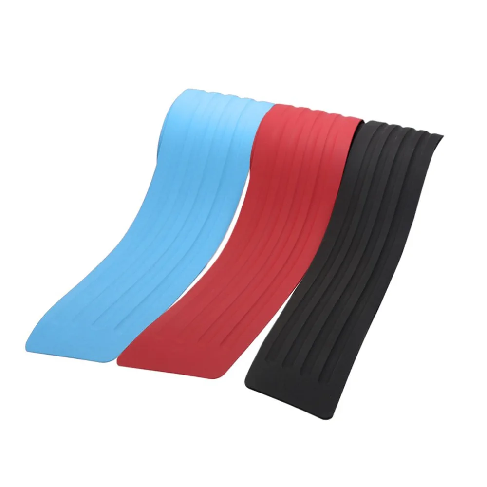 Universal Rear Bumper Protector Silicone Protective Strip Trunk Boot