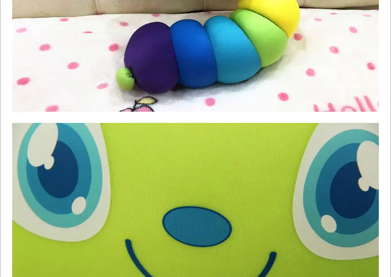 Colorful-Caterpillar_04plushreal stuffed animalsgiftChristmas presentValentine's Day giftbirthday giftpresentdoll