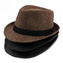 HT1514 Autumn Winter Spring Mens Hats Casual Solid Plain Black Grey Coffee Fedora Hats Retro Derby Jazz Hats British Trilby Hats зонт derby 744168 p5 black grey