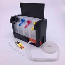 4 цвета пустой бак Универсальный DIY СНПЧ аналогичный оригинальный сменный корпус для Epson Canon HP Brother внешняя непрерывная подача чернил 4 цвета пустой бак Универсальный DIY СНПЧ аналогичный оригинальный сменный корпус для Epson Canon HP Brother внешняя непрерывная подача чернил
