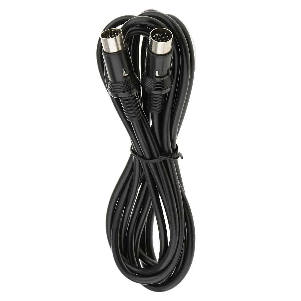 10FT 13 PIN Male Round to 13 PIN Male Round CD Changer Cable for Kenwood Car Electronics Accessories