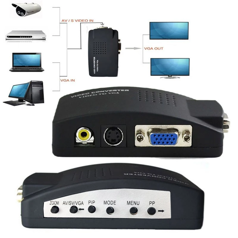 Professional Composite Video AV S Video RCA to PC Laptop