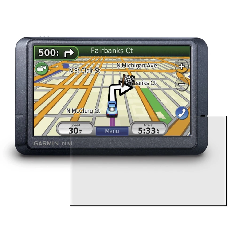 3x Anti Scratch Clear LCD Screen Protector Garmin Nuvi 255W 255WT 265W