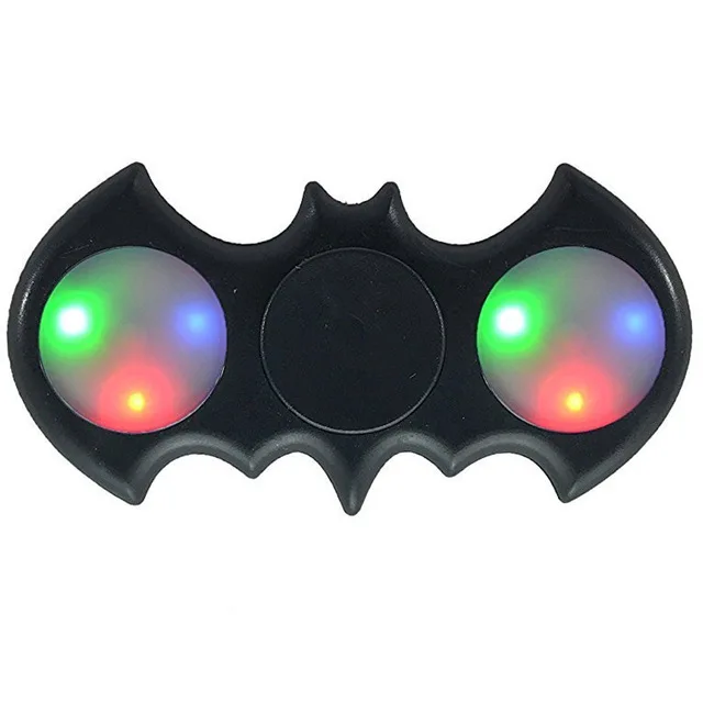 Marvel Fidget Spinner Batman Figet Spinner Anti Stress Toys Finger Spiner Hand Spinners LED Focus Keep