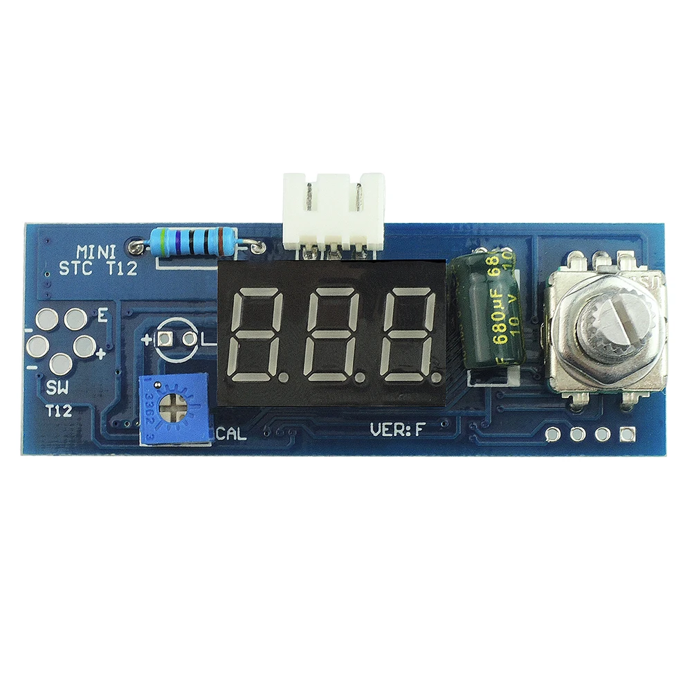 electronics soldering kit Electric Unit Digital Soldering Iron Station Temperature Controller Kits for HAKKO T12 Handle DIY kits w/ LED vibration switch hot stapler plastic welder