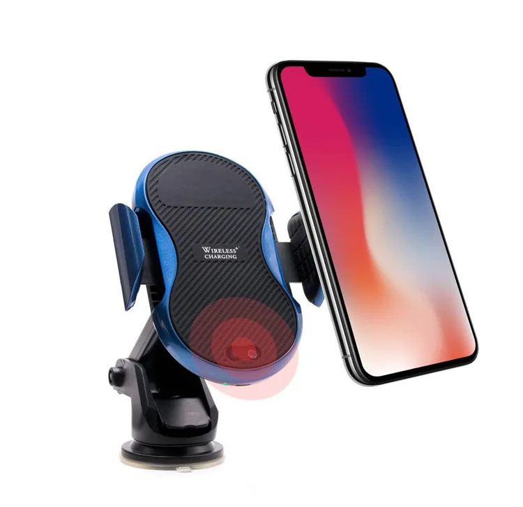 

Car Holder Mount Qi Wireless Charger For iPhone XS max Charge Wireless 10W Quick Charging Car Holder Stand For Samsung S8 S10