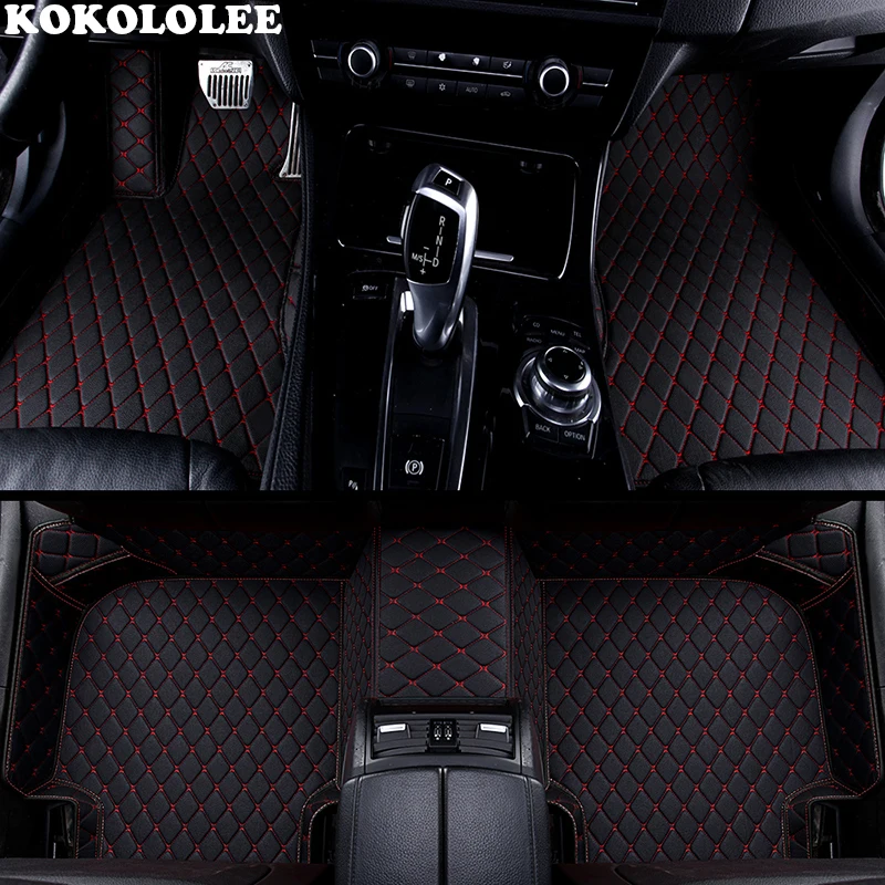 Автомобильные напольные коврики KOKOLOLEE на заказ для BMW всех моделей 535 530 X3 X1 X4 X5 X6 Z4
