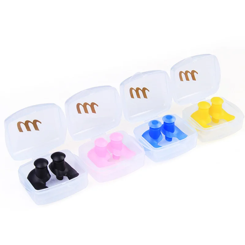 1 Pair Soft Ear Plugs Environmental Silicone Waterproof Dust-Proof Earplugs Diving Water Sports Swimming Accessories 6