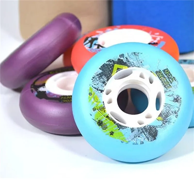 

Japy Skate 2017 CityMonkey 90A Inline Skate Wheels Slalom Roller Skate Wheels For SEBA Street Sliding Free Skating Patines Tires